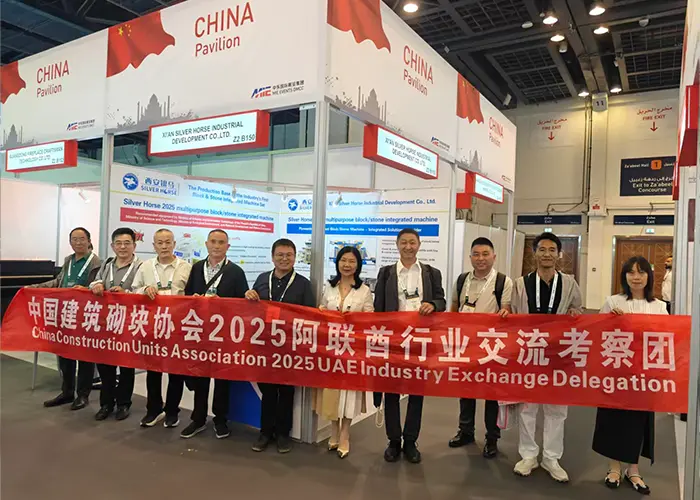 Équipe d'échange et d'inspection de l'industrie des Émirats arabes unis de la China Construction Brick Association 2025