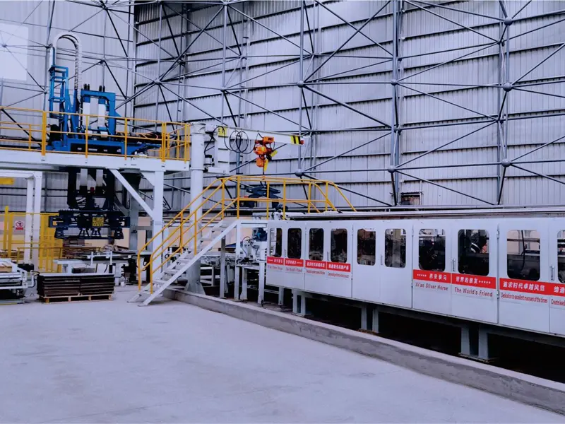 Ligne de polissage de produits entièrement automatique